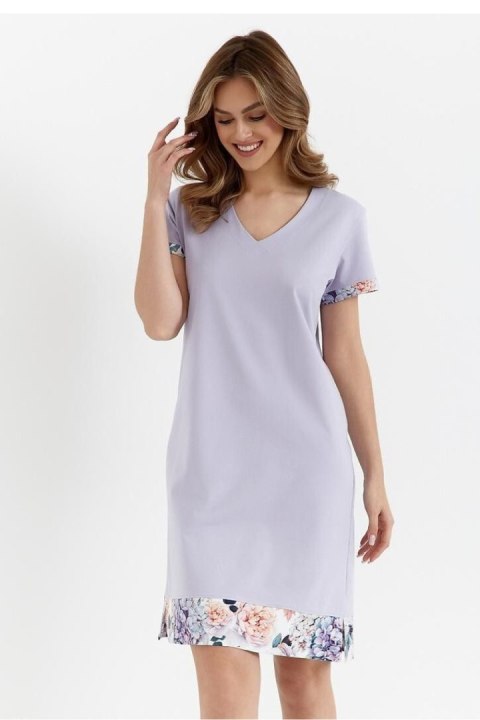 Koszulka nocna Koszula Nocna Model 469 Lila - Cana Cana Koszulka nocna Koszula Nocna Model 469 Lila - Cana Cana