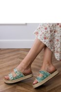 Sandał Klapki Model Induri X5-382 Green - PRIMO PRIMO