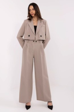 Spodnie Komplet Model DHJ-KMPL-A9019.68 Dark Beige - Italy Moda Italy Moda
