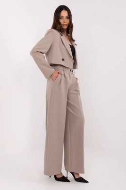 Spodnie Komplet Model DHJ-KMPL-A9019.68 Dark Beige - Italy Moda Italy Moda