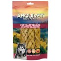 ARQUIVET BUFFALO Pleciona skóra z bawoła - 12cm - 100g ARQUIVET BUFFALO Pleciona skóra z bawoła - 12cm - 100g