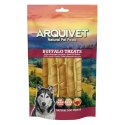 ARQUIVET BUFFALO Spirale ze skóry bawoła z kolagenem - 12cm - 5szt - 100g ARQUIVET BUFFALO Spirale ze skóry bawoła z kolagenem - 12cm - 5szt - 100g