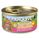 ARQUIVET puszka dla kota kurczak w sosie z krewetkami 80g ARQUIVET puszka dla kota kurczak w sosie z krewetkami 80g