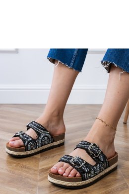 Sandał Klapki Model Zebrina X5-390 Black - PRIMO PRIMO
