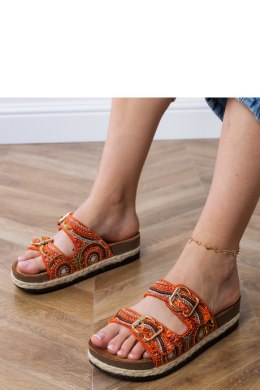 Sandał Klapki Model Zebrina X5-390 Orange - PRIMO PRIMO