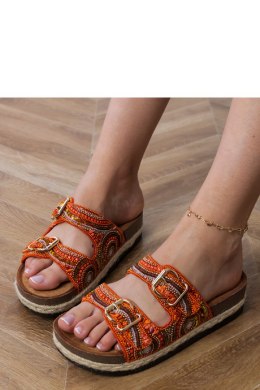 Sandał Klapki Model Zebrina X5-390 Orange - PRIMO PRIMO