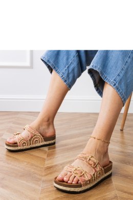 Sandał Klapki Model Zebrina X5-390 Pink - PRIMO PRIMO