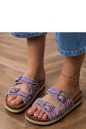 Sandał Klapki Model Zebrina X5-390 Violet - PRIMO PRIMO