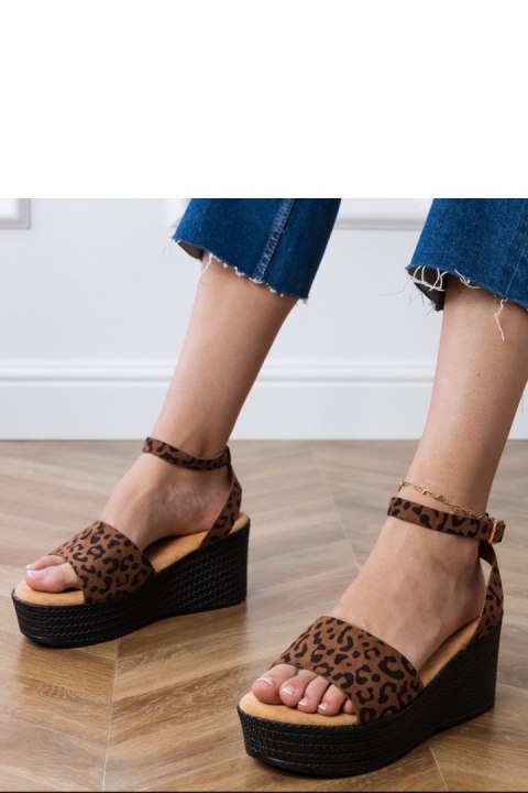 Sandały Model Ganra LOLO23 Panterka - PRIMO PRIMO Sandały Model Ganra LOLO23 Panterka - PRIMO PRIMO