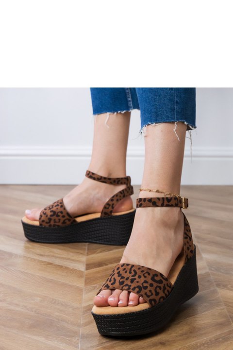 Sandały Model Ganra LOLO23 Panterka - PRIMO PRIMO Sandały Model Ganra LOLO23 Panterka - PRIMO PRIMO