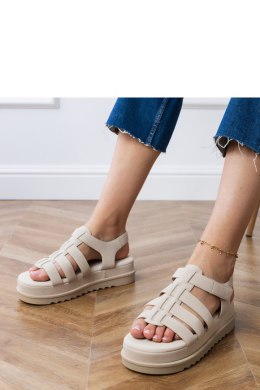 Sandały Model Hartos PL363 Beige - PRIMO PRIMO
