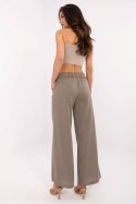 Spodnie Damskie Model MO-SP-9806.66 Dark Beige - Italy Moda Italy Moda