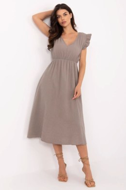 Sukienka Model MI-SK-122126.77 Dark Beige - Italy Moda Italy Moda