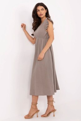 Sukienka Model MI-SK-122126.77 Dark Beige - Italy Moda Italy Moda
