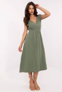 Sukienka Model MI-SK-122126.77 Khaki - Italy Moda Italy Moda Sukienka Model MI-SK-122126.77 Khaki - Italy Moda Italy Moda