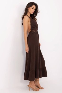 Sukienka Model MI-SK-88573.83 Dark Brown - Italy Moda Italy Moda