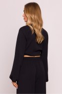 Bluzka Model MOE861 Black - Moe Moe Bluzka Model MOE861 Black - Moe Moe
