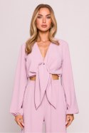 Bluzka Model MOE861 Dirty Pink - Moe Moe Bluzka Model MOE861 Dirty Pink - Moe Moe