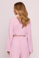 Bluzka Model MOE861 Dirty Pink - Moe Moe Bluzka Model MOE861 Dirty Pink - Moe Moe