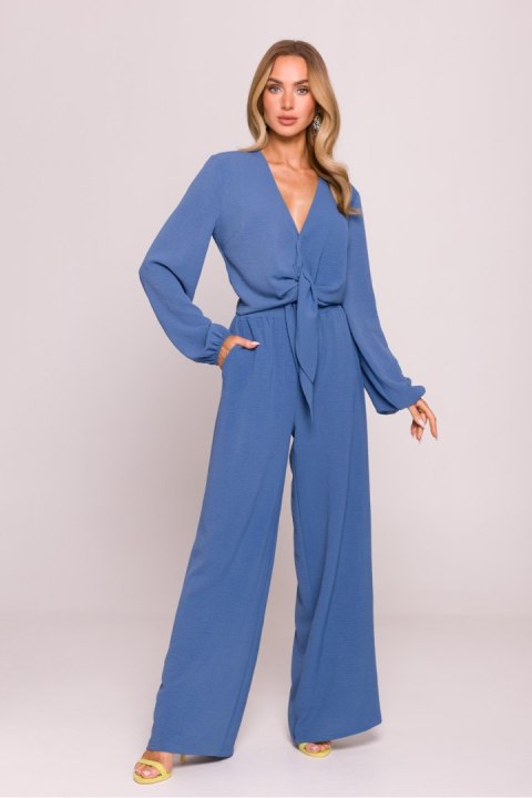 Bluzka Model MOE861 Jeans - Moe Moe Bluzka Model MOE861 Jeans - Moe Moe