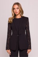 Marynarka Model MOE865 Black - Moe Moe Marynarka Model MOE865 Black - Moe Moe