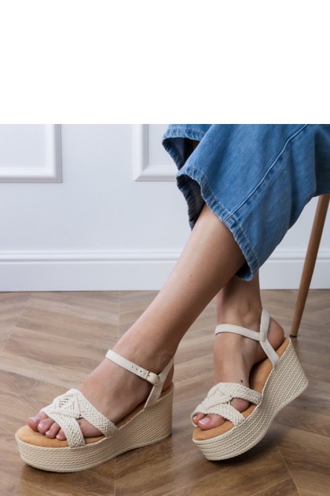 Sandały Model Zambera LOLO21 Beige - PRIMO PRIMO Sandały Model Zambera LOLO21 Beige - PRIMO PRIMO