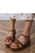 Sandały Model Zambera LOLO21 Brown - PRIMO PRIMO Sandały Model Zambera LOLO21 Brown - PRIMO PRIMO
