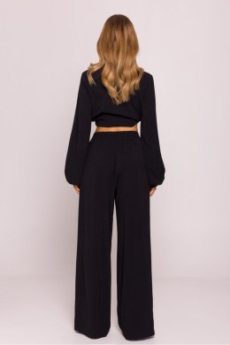 Spodnie Damskie Model MOE862 Black - Moe Moe