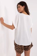 Spodnie Komplet Model MI-KMPL-M5779.89 Ecru - Italy Moda Italy Moda