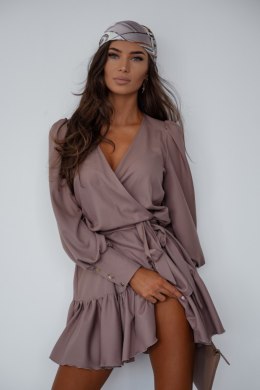 Sukienka Model Anna Krótka 286143828 Mocca - LaBalancia LaBalancia