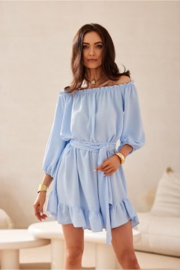 Sukienka Model Giulia BLE SUK0523 Błękit - Roco Fashion Roco Fashion