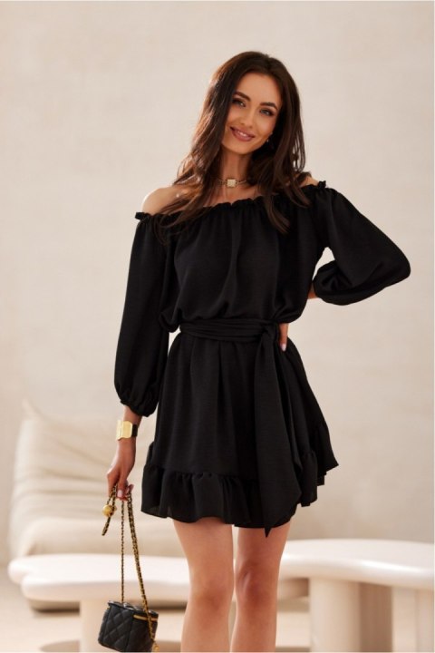 Sukienka Model Giulia CZA SUK0523 Black - Roco Fashion Roco Fashion Sukienka Model Giulia CZA SUK0523 Black - Roco Fashion Roco Fashion