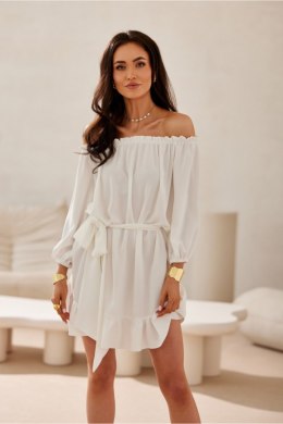 Sukienka Model Giulia EKR SUK0523 Ecru - Roco Fashion Roco Fashion