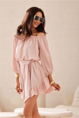 Sukienka Model Giulia PRO SUK0523 Pink - Roco Fashion Roco Fashion