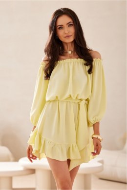 Sukienka Model Giulia ZOL SUK0523 Yellow - Roco Fashion Roco Fashion