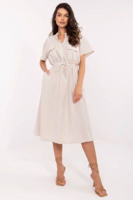 Sukienka Model MI-SK-109898.68 Beige - Italy Moda Italy Moda