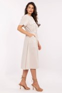 Sukienka Model MI-SK-109898.68 Beige - Italy Moda Italy Moda Sukienka Model MI-SK-109898.68 Beige - Italy Moda Italy Moda