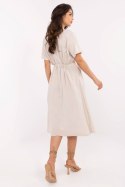 Sukienka Model MI-SK-109898.68 Beige - Italy Moda Italy Moda Sukienka Model MI-SK-109898.68 Beige - Italy Moda Italy Moda