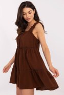 Sukienka Model MI-SK-A5036.78 Brown - Italy Moda Italy Moda Sukienka Model MI-SK-A5036.78 Brown - Italy Moda Italy Moda