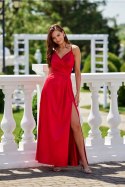 Sukienka Model Salma CZE SUK0462 Red - Roco Fashion Roco Fashion Sukienka Model Salma CZE SUK0462 Red - Roco Fashion Roco Fashion
