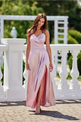 Sukienka Model Salma ROZ SUK0462 Pink - Roco Fashion Roco Fashion
