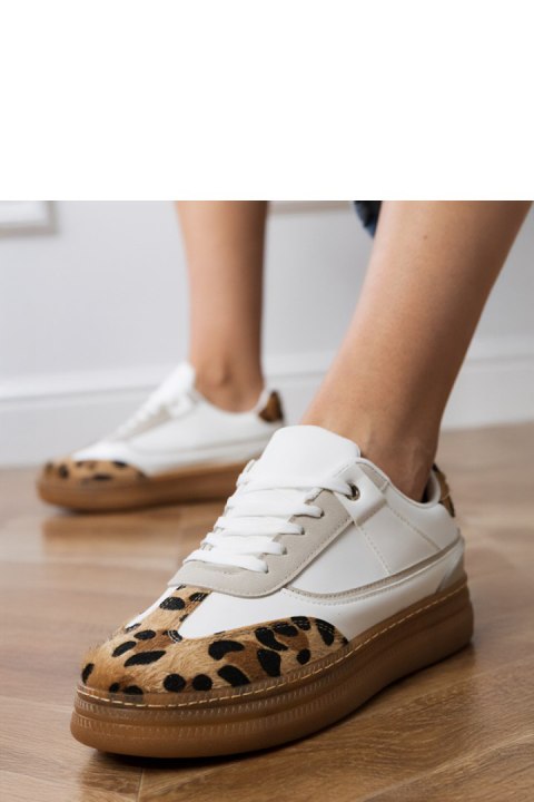 Buty Sportowe Model Meril PC2817 White - PRIMO PRIMO Buty Sportowe Model Meril PC2817 White - PRIMO PRIMO