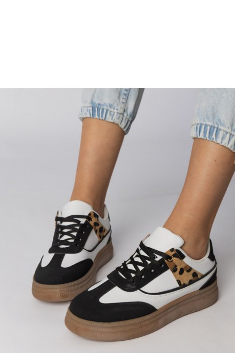Buty Sportowe Model Meril PC2817 White/Black - PRIMO PRIMO Buty Sportowe Model Meril PC2817 White/Black - PRIMO PRIMO