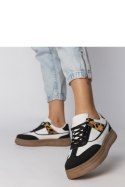 Buty Sportowe Model Meril PC2817 White/Black - PRIMO PRIMO Buty Sportowe Model Meril PC2817 White/Black - PRIMO PRIMO