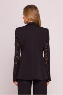 Marynarka Model MOE865 Black - Moe Moe Marynarka Model MOE865 Black - Moe Moe
