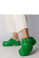 Sandał Klapki Model Ferina DM617 Green - PRIMO PRIMO Sandał Klapki Model Ferina DM617 Green - PRIMO PRIMO