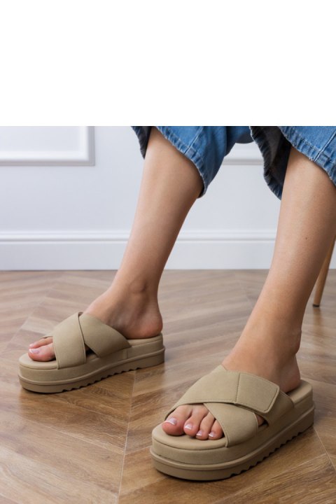 Sandał Klapki ModelJuko PL365 Brown - PRIMO PRIMO Sandał Klapki ModelJuko PL365 Brown - PRIMO PRIMO