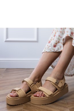 Sandały Model Areka YQ77-19 Beige - PRIMO PRIMO