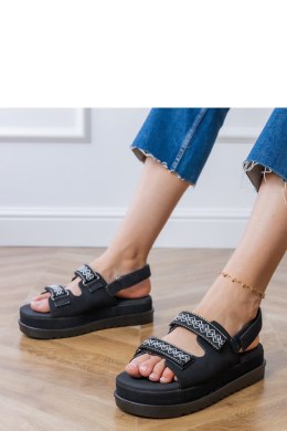Sandały Model Jenisej PL367 Black - PRIMO PRIMO
