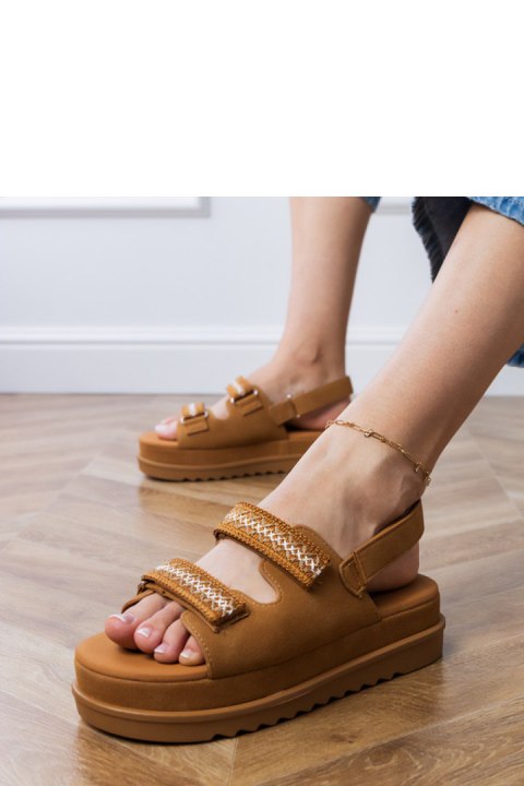 Sandały Model Jenisej PL367 Brown - PRIMO PRIMO Sandały Model Jenisej PL367 Brown - PRIMO PRIMO